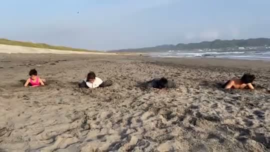 平砂浦 ビーチトレーニング
